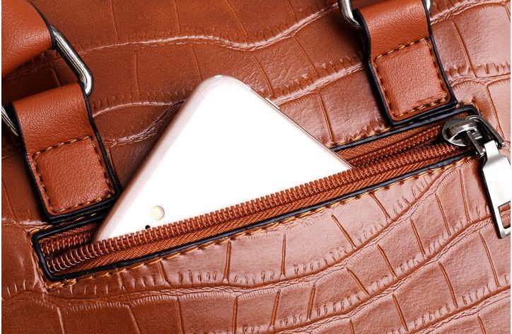 Evelyn | Conjunto de 4 bolsos de cuero Elegancia cotidiana