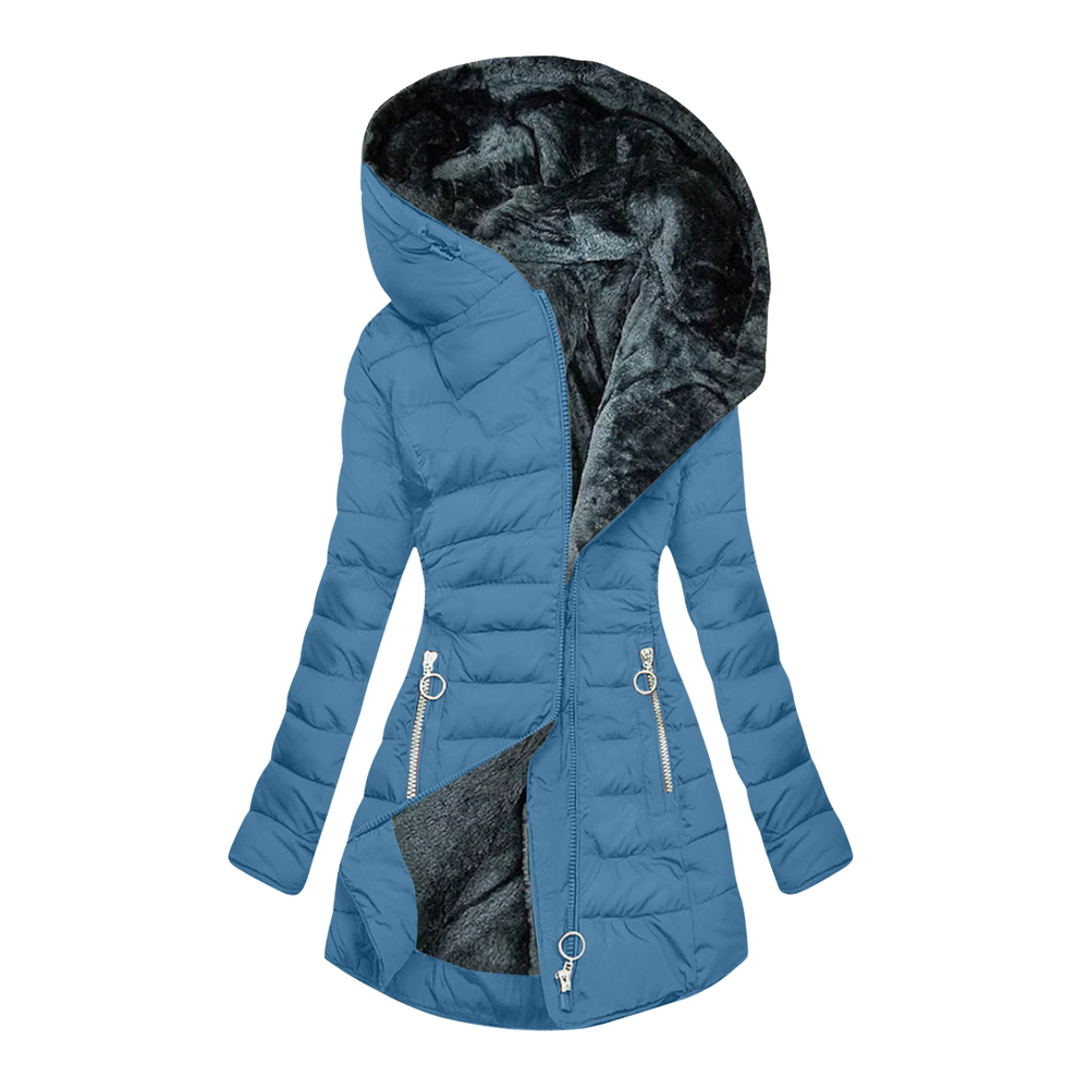 Julia | Chaqueta acolchada de invierno con capucha