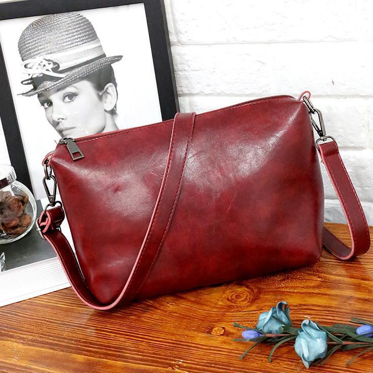 Riley | Conjunto de 4 bolsos vintage de cuero suave