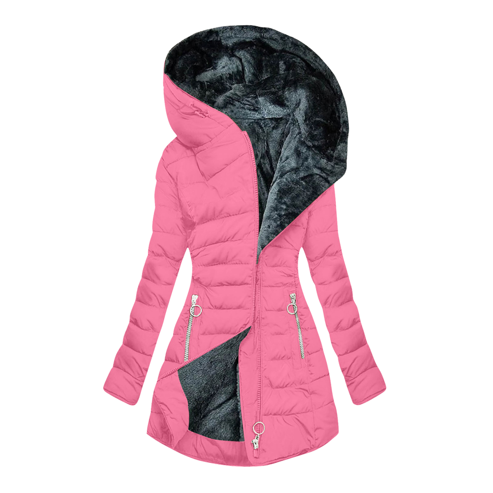 Julia | Chaqueta acolchada de invierno con capucha