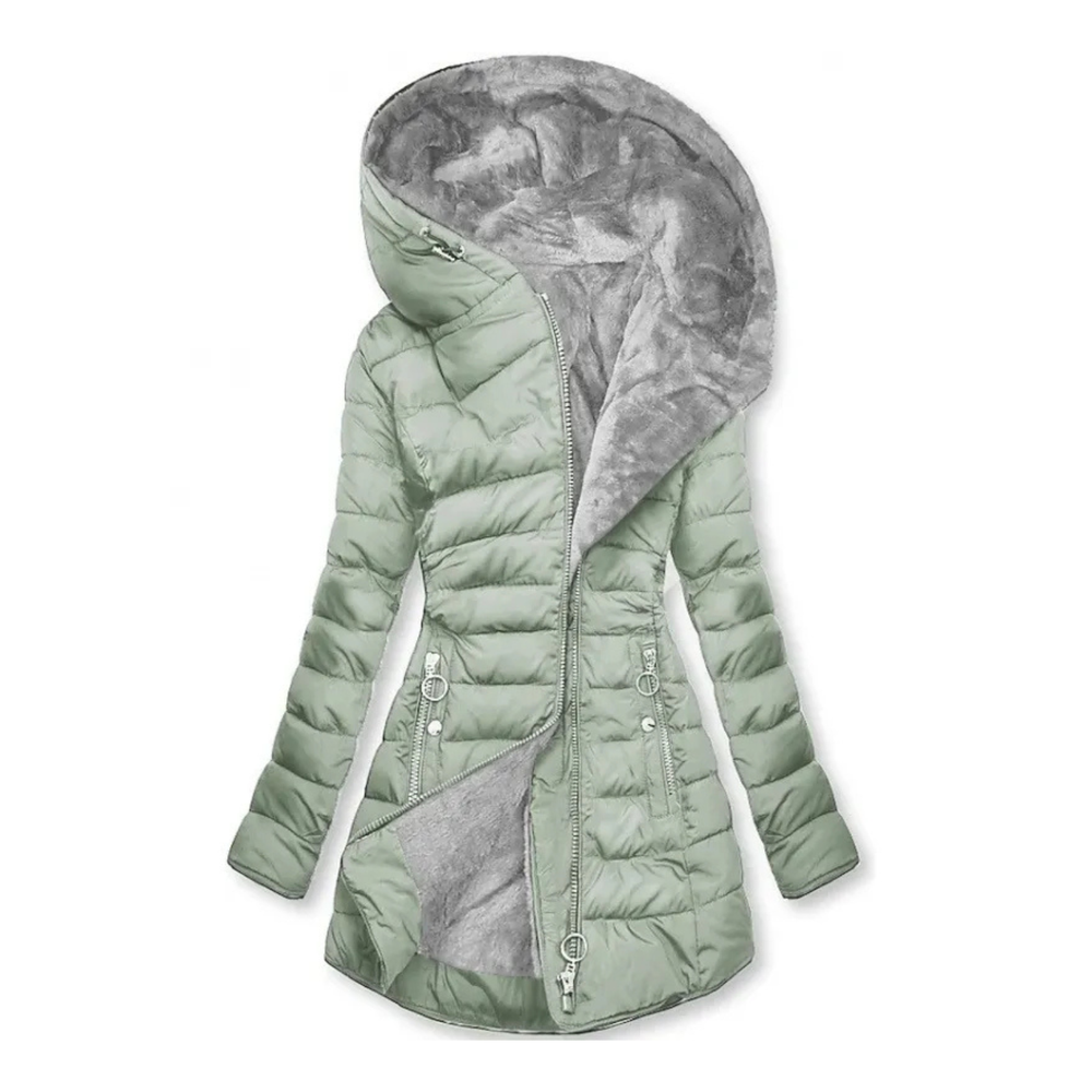 Julia | Chaqueta acolchada de invierno con capucha