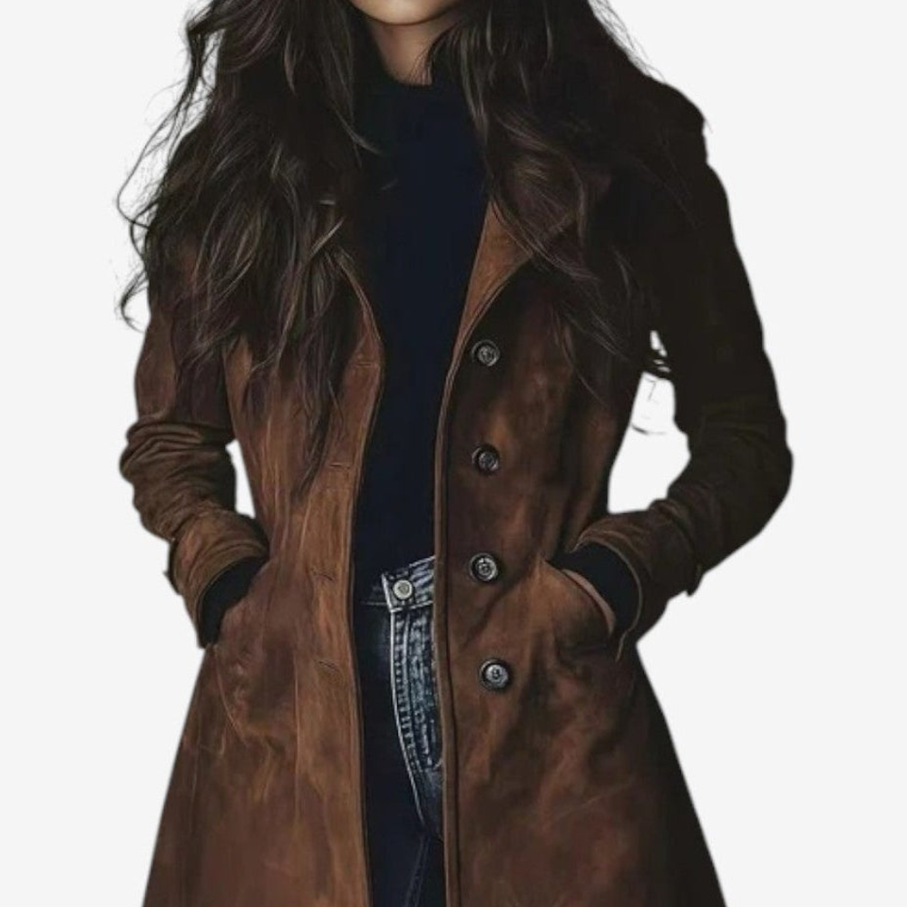 Sara | Abrigo largo elegante para invierno