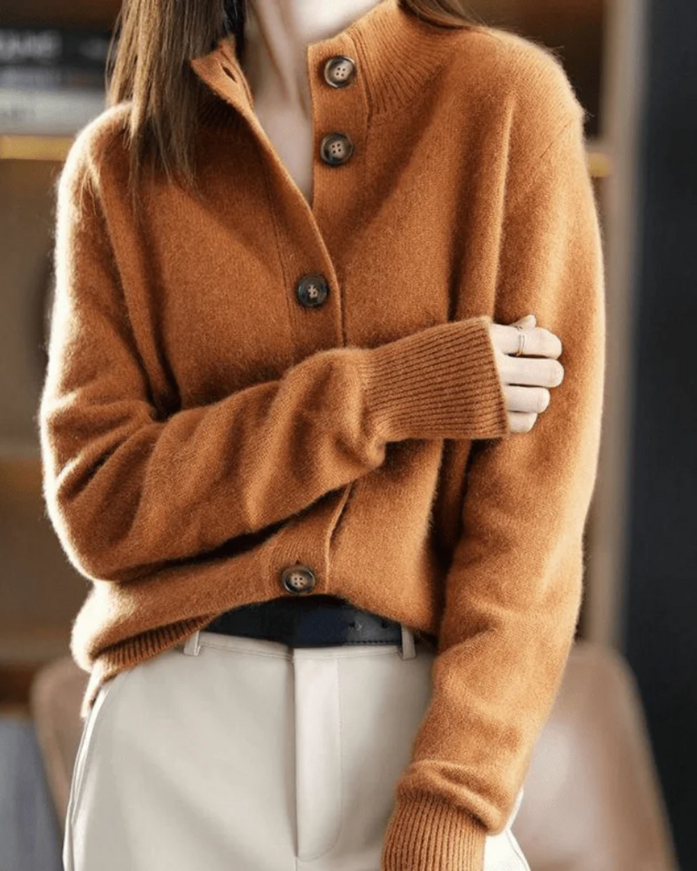 Claire | Cárdigan de estilo retro