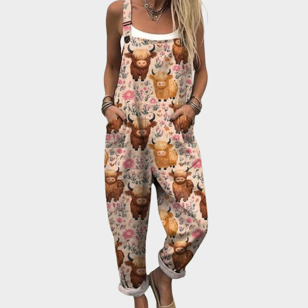 Bérénice | estampado campestre bohemio delicado