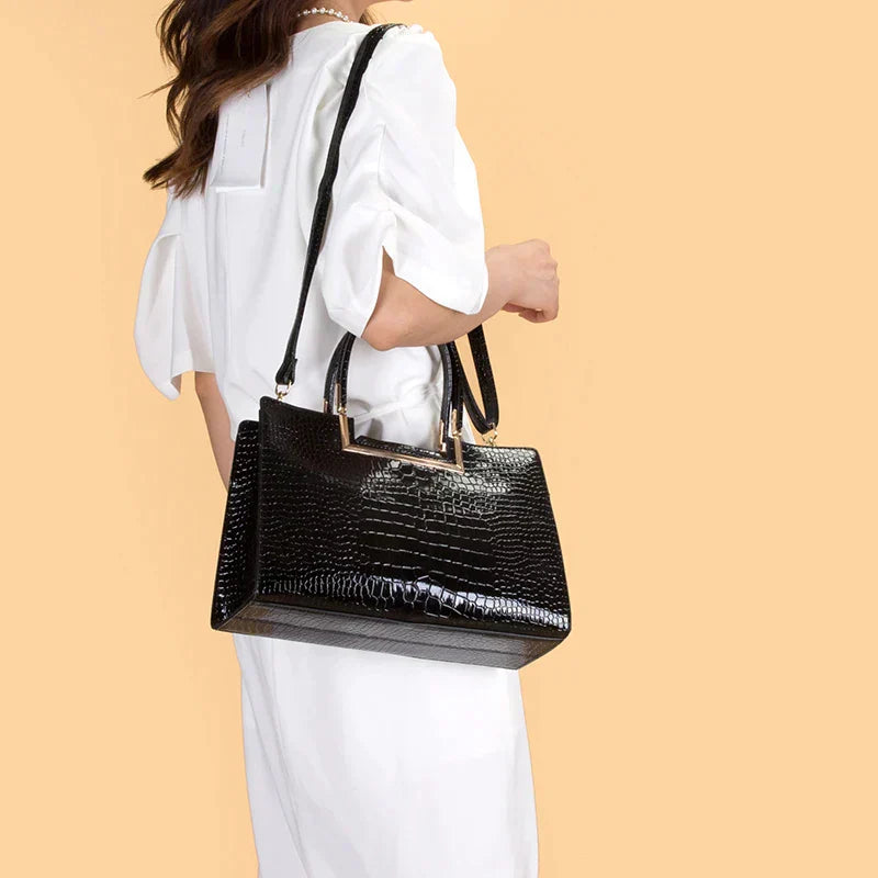 Conjunto | De bolso y cartera de piel