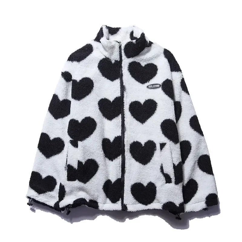 VogelMode | Chaqueta reversible con corazones