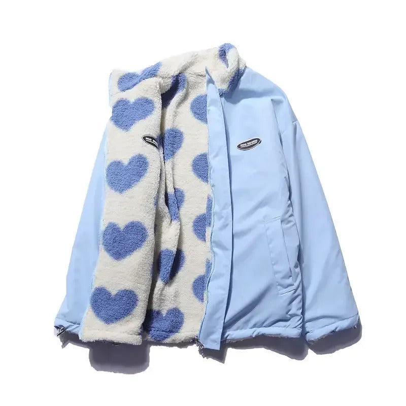 VogelMode | Chaqueta reversible con corazones