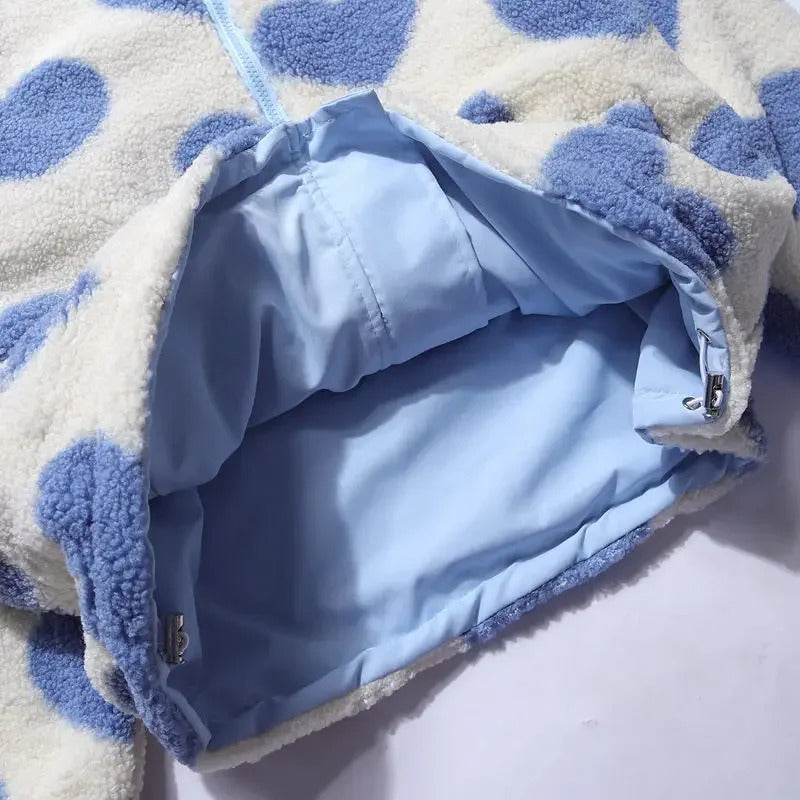 VogelMode | Chaqueta reversible con corazones