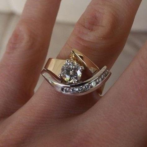 Anillo | Vintage de oro y plata